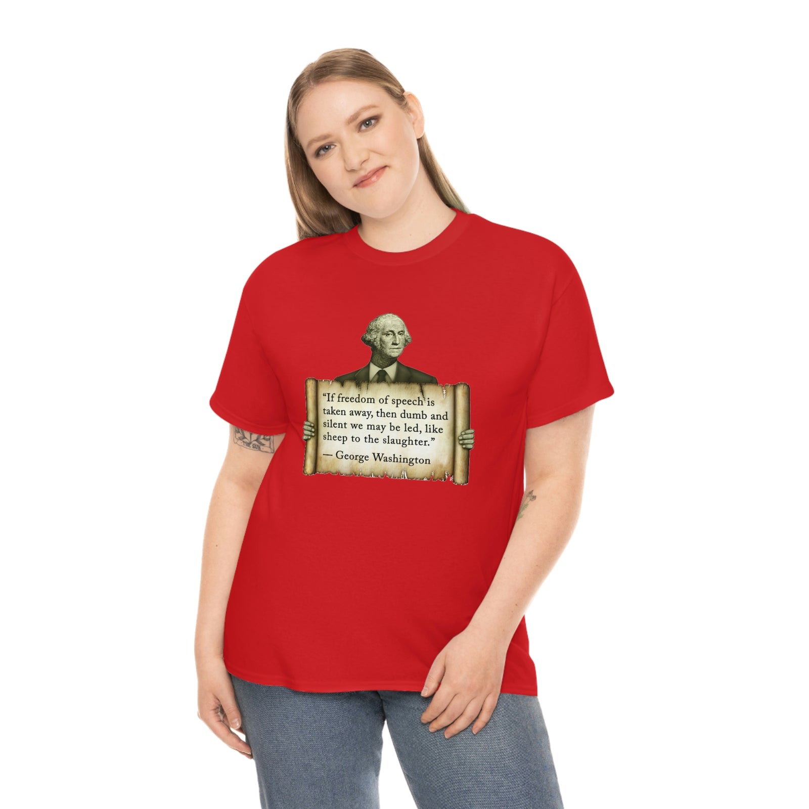 George Washington Freedom of Speech T-Shirt