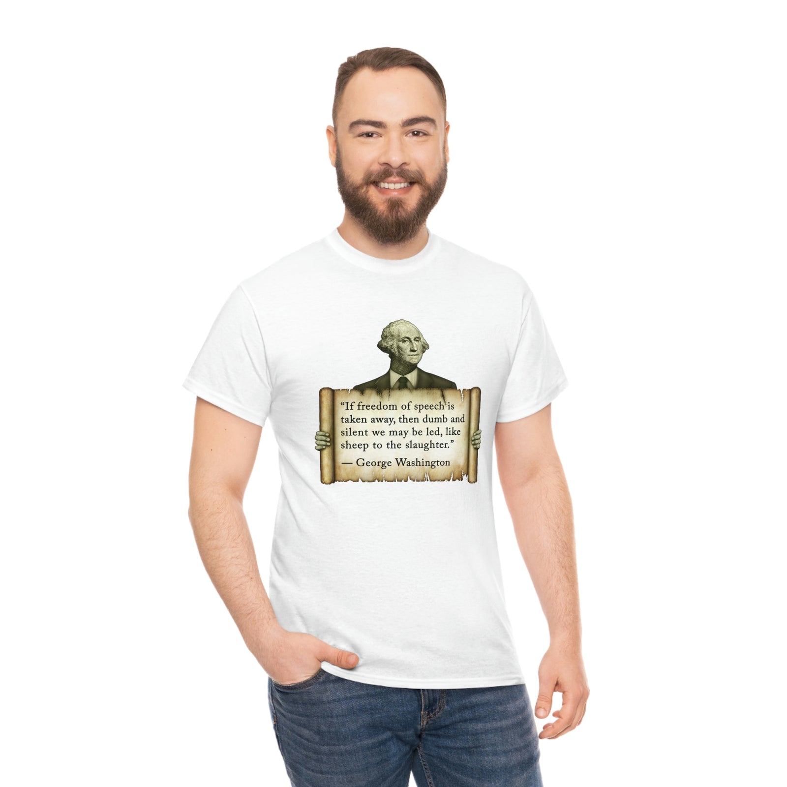 George Washington Freedom of Speech T-Shirt
