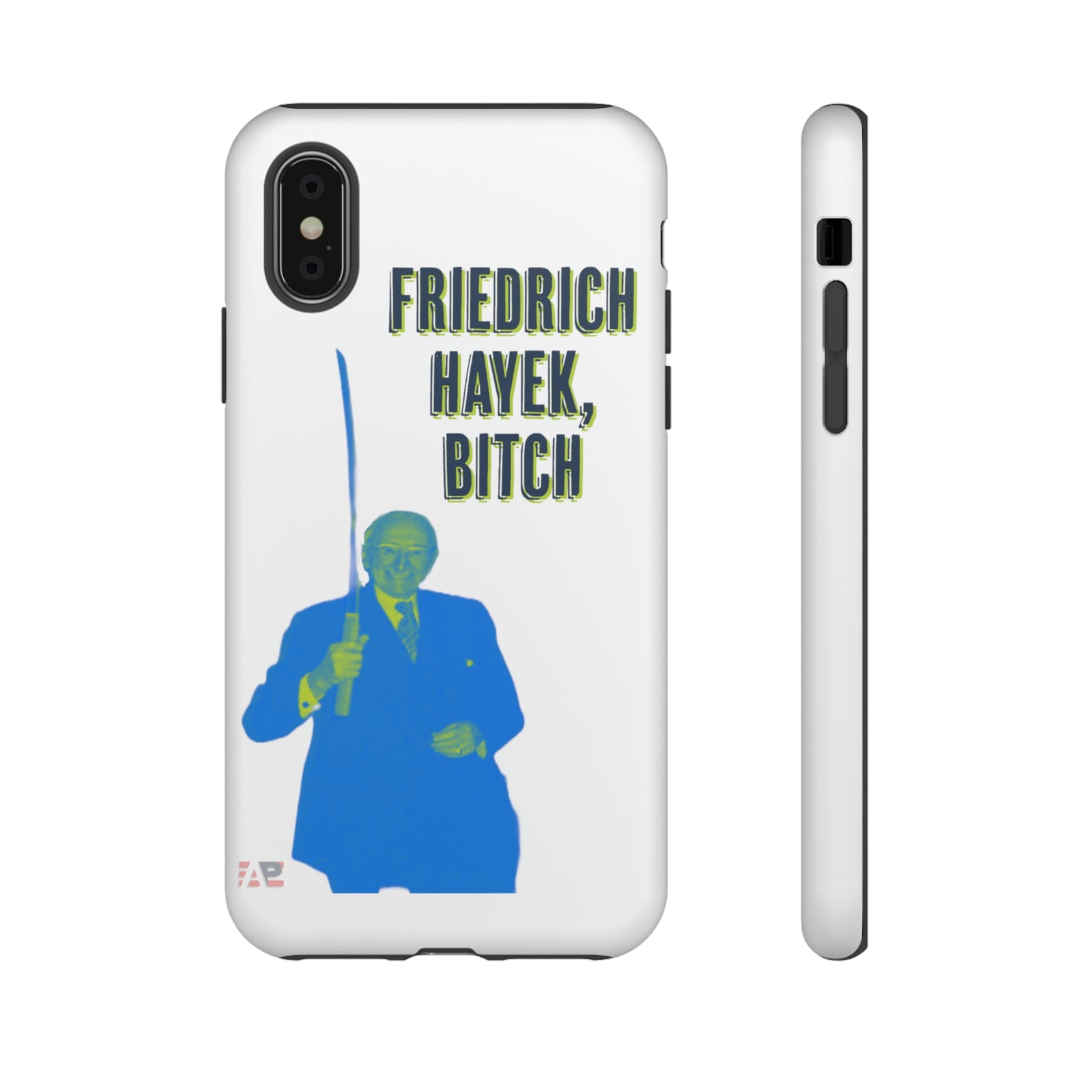 Friedrich Hayek Sword Bitch Phone Cases