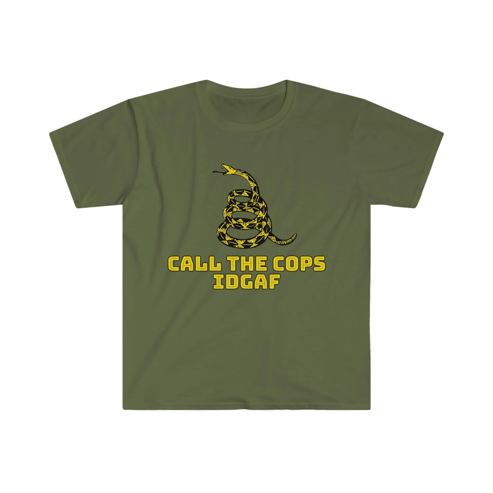 Call The Cops IDGAF Unisex T-Shirt
