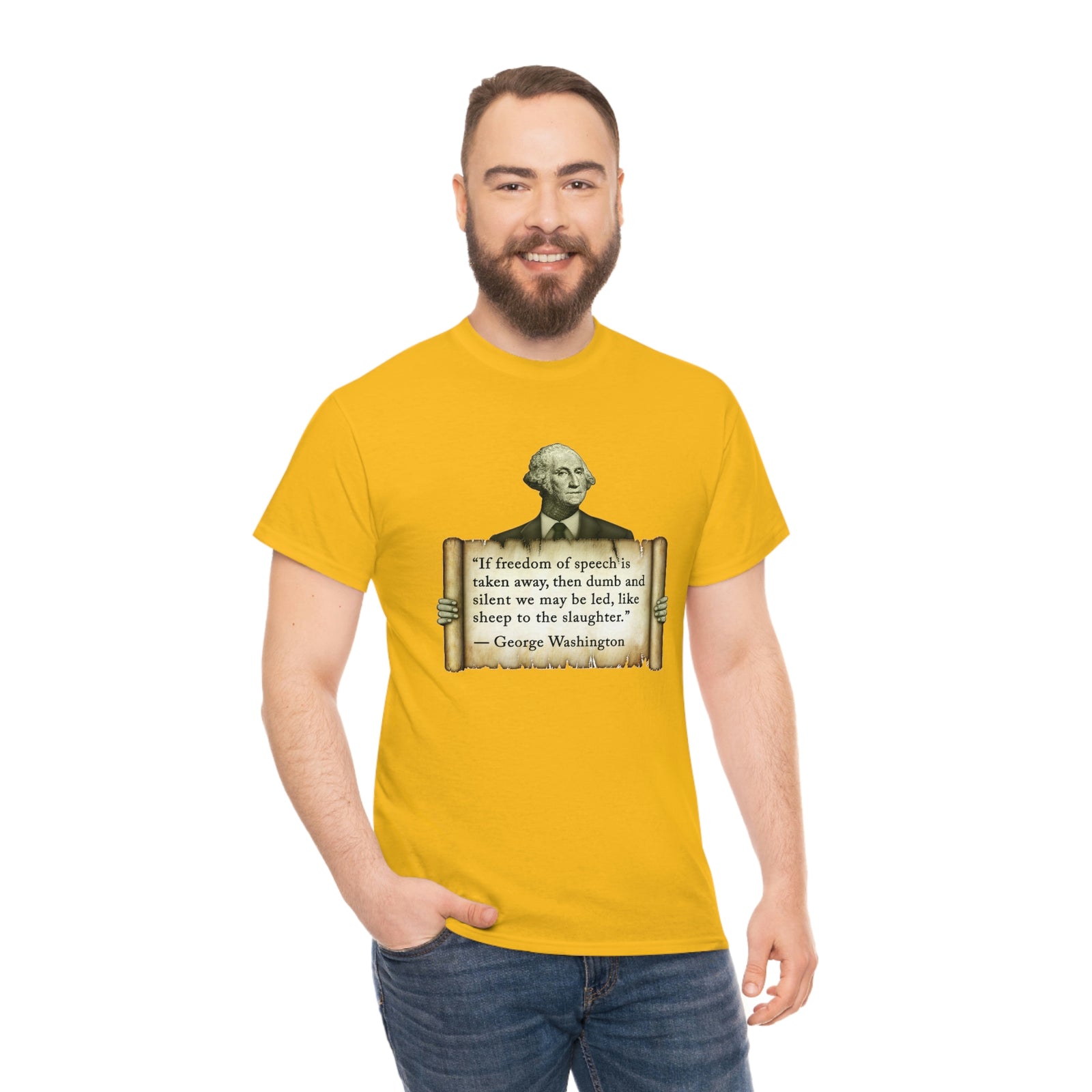 George Washington Freedom of Speech T-Shirt