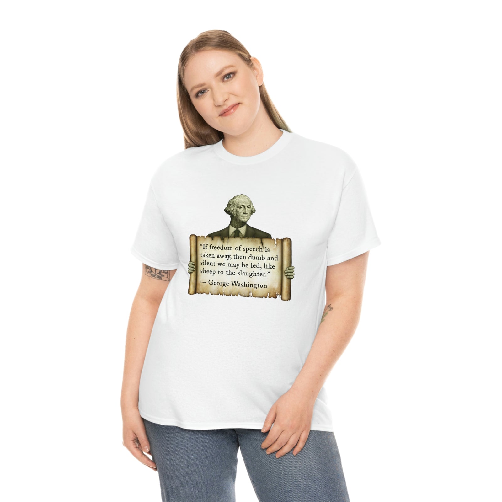 George Washington Freedom of Speech T-Shirt