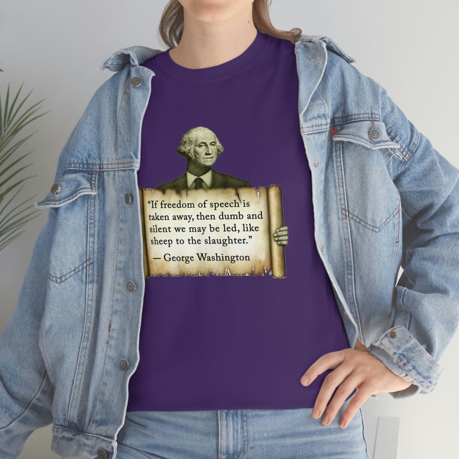 George Washington Freedom of Speech T-Shirt