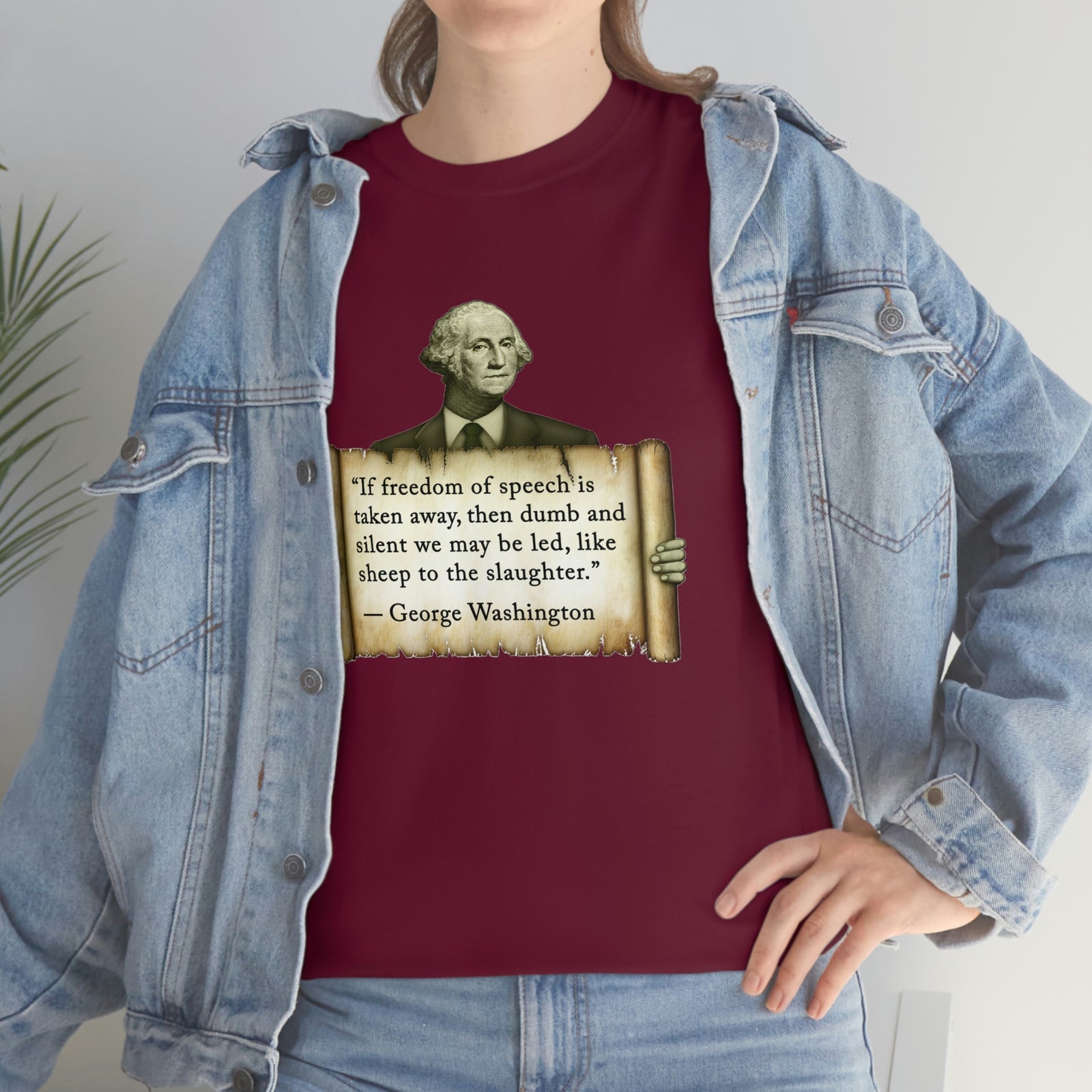 George Washington Freedom of Speech T-Shirt