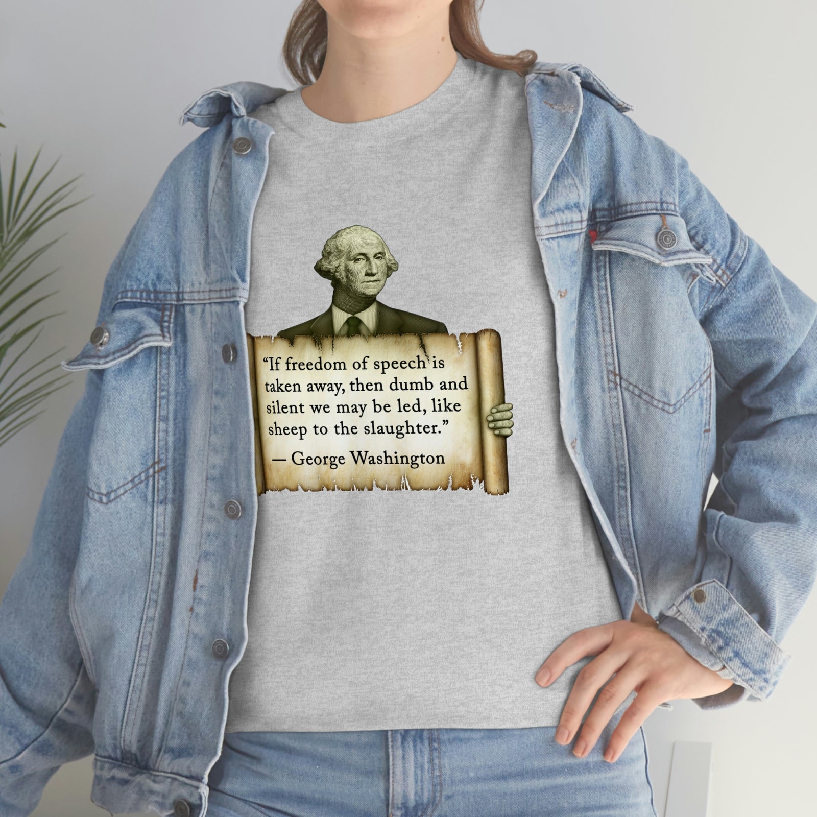 George Washington Freedom of Speech T-Shirt
