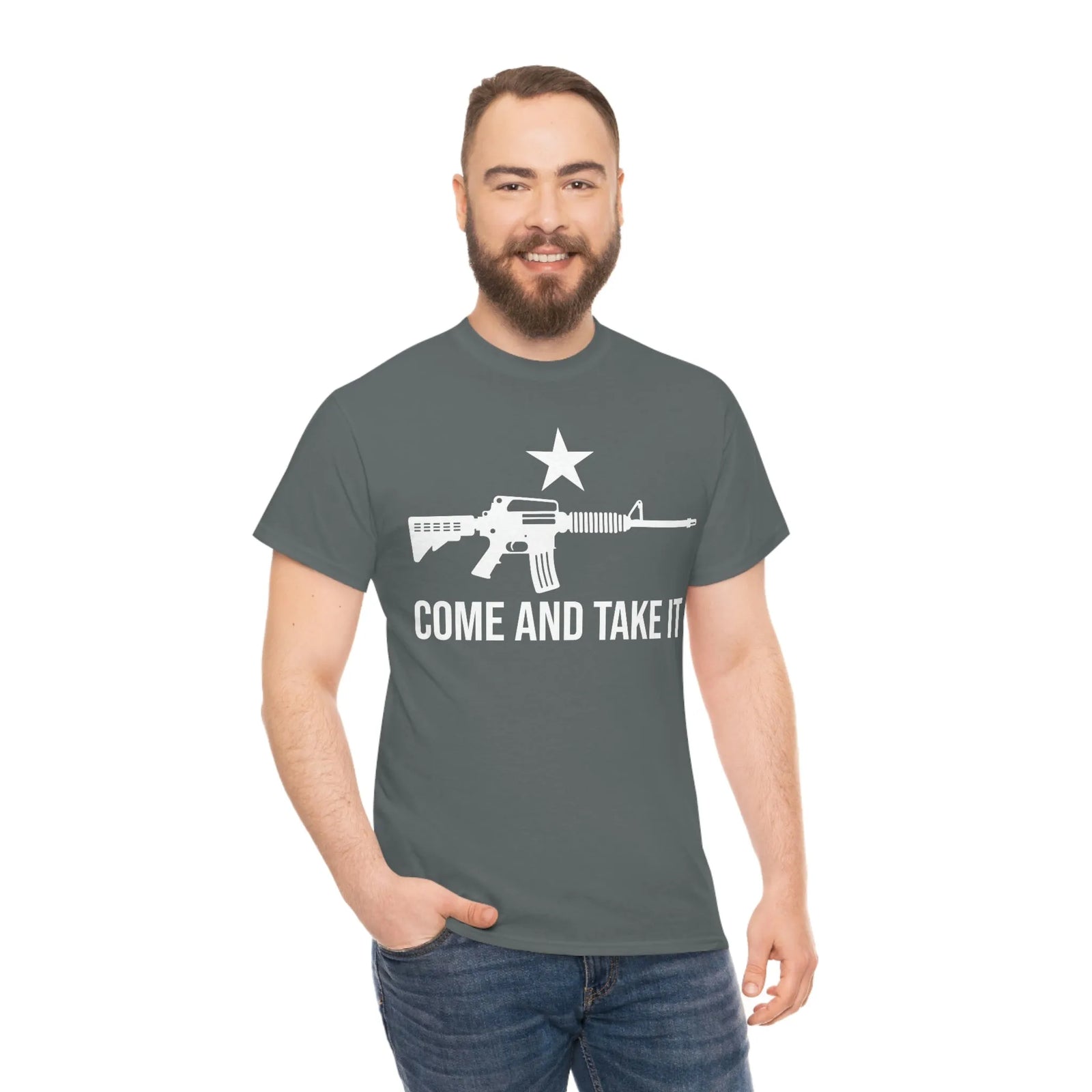 Come and Take It AR15 Chad T-Shirt