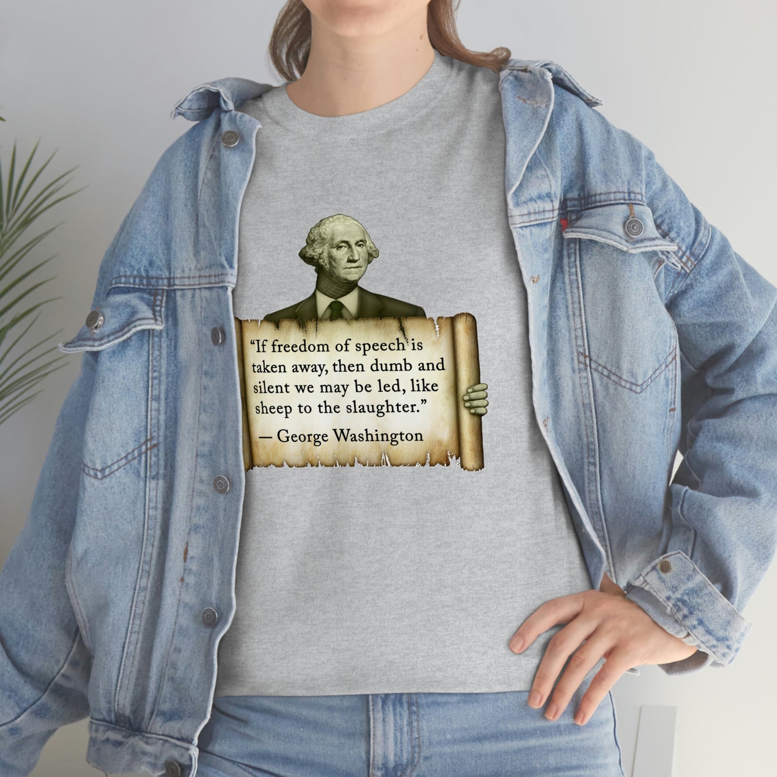 George Washington Freedom of Speech T-Shirt