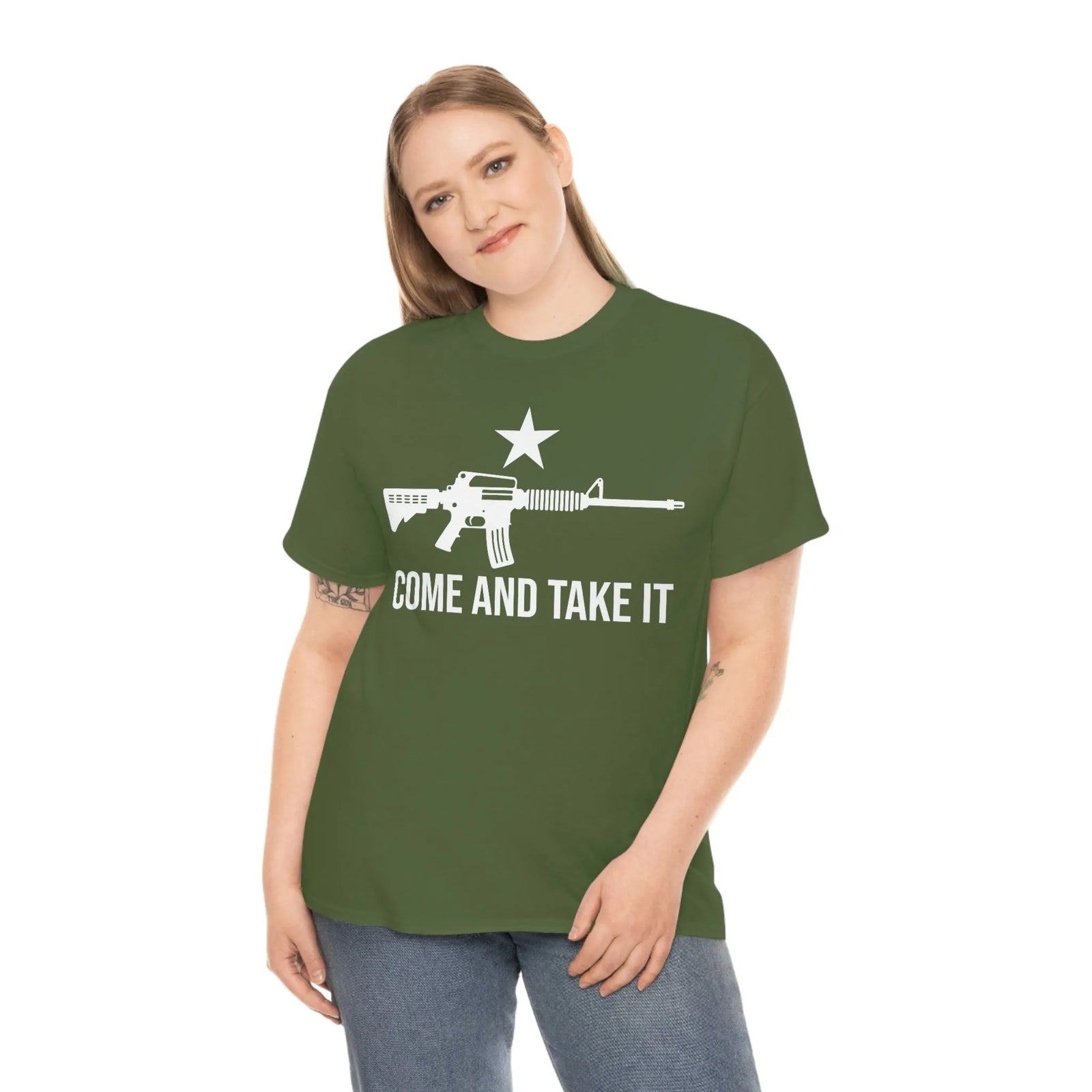 Come and Take It AR15 Chad T-Shirt
