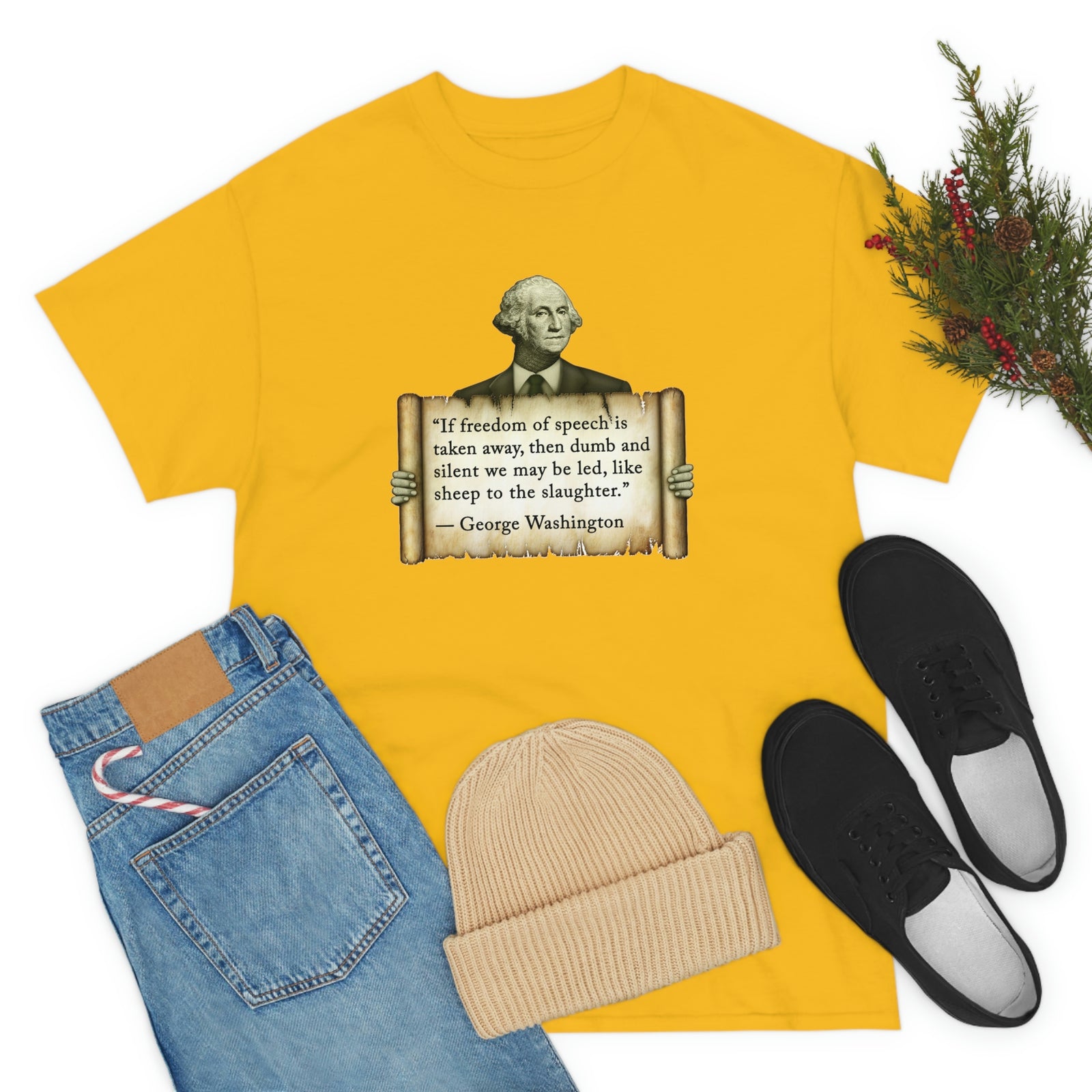 George Washington Freedom of Speech T-Shirt