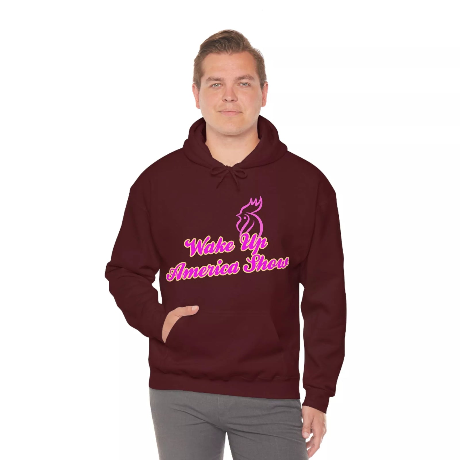 Wake Up America Show Unisex Heavy Blend™ Hooded Sweatshirt