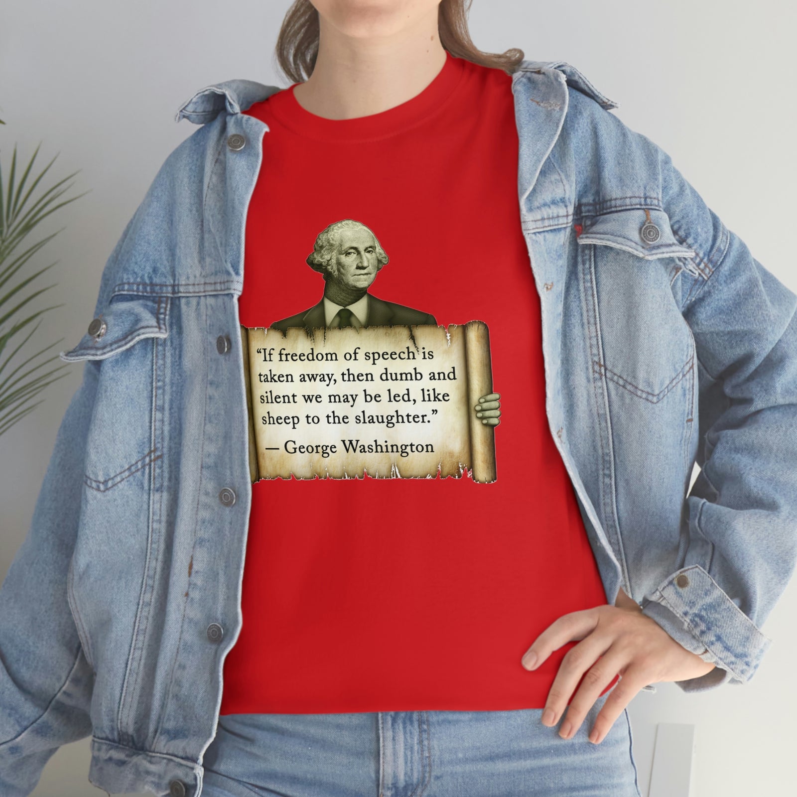 George Washington Freedom of Speech T-Shirt