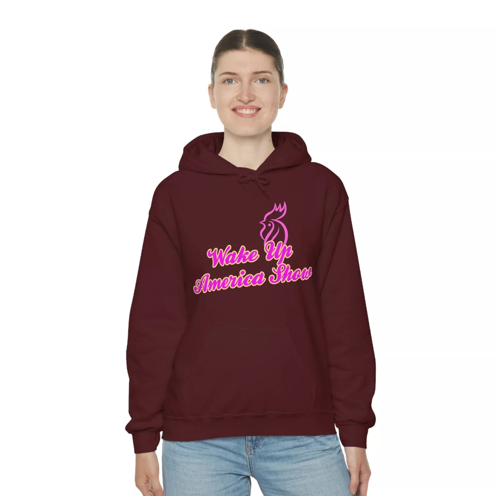 Wake Up America Show Unisex Heavy Blend™ Hooded Sweatshirt