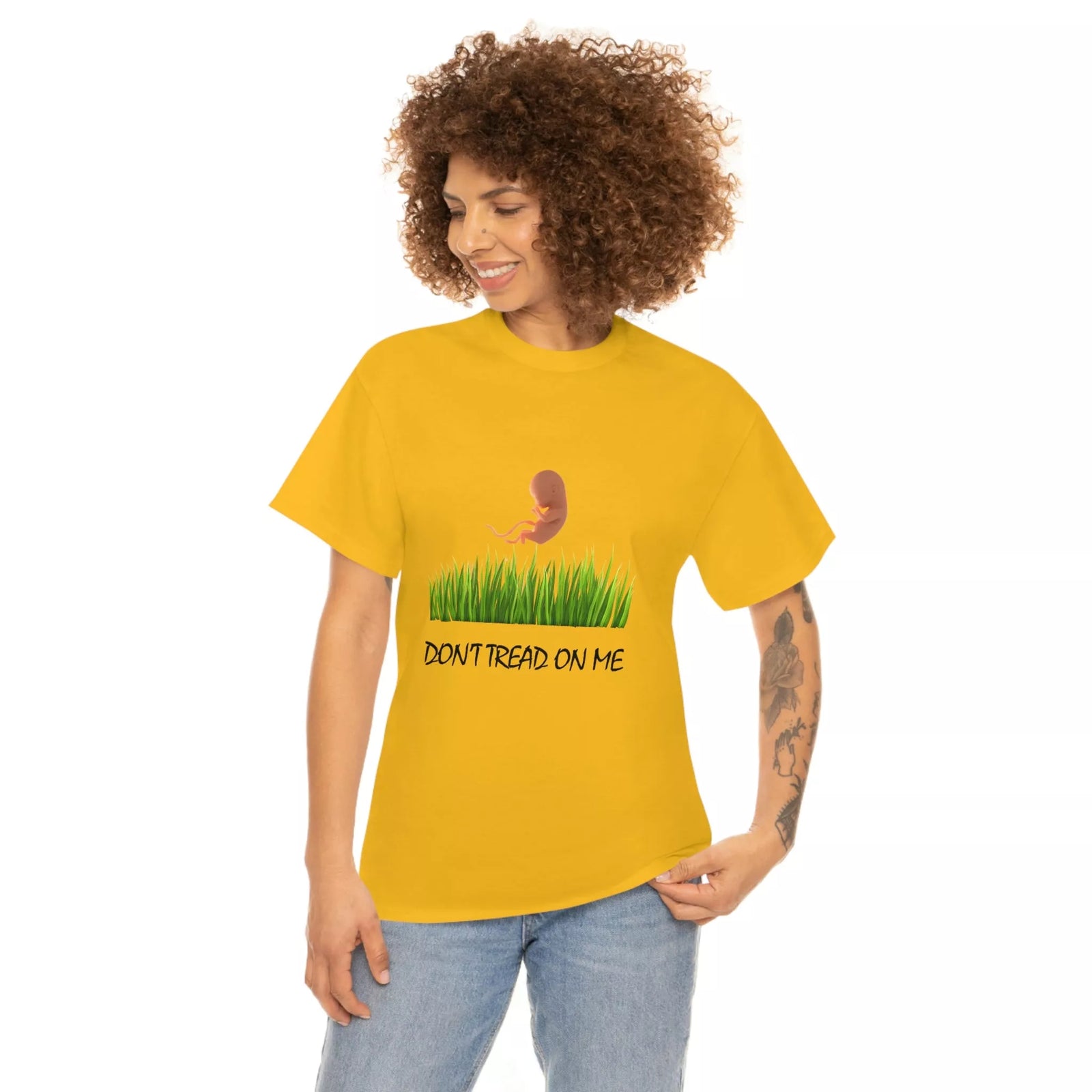 Don't Tread on Baby Men's and Ladies Tee
