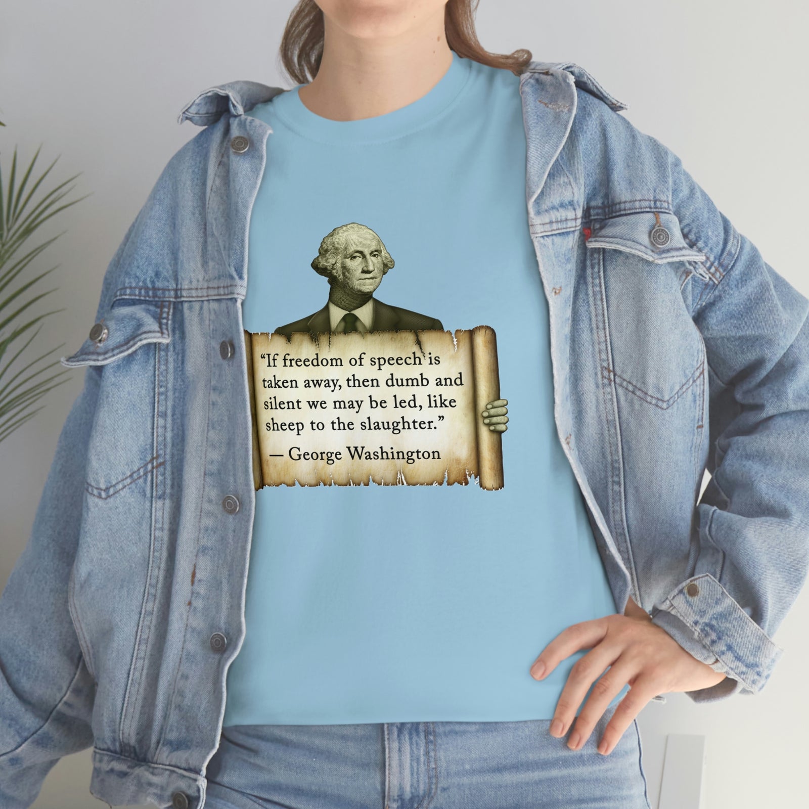 George Washington Freedom of Speech T-Shirt