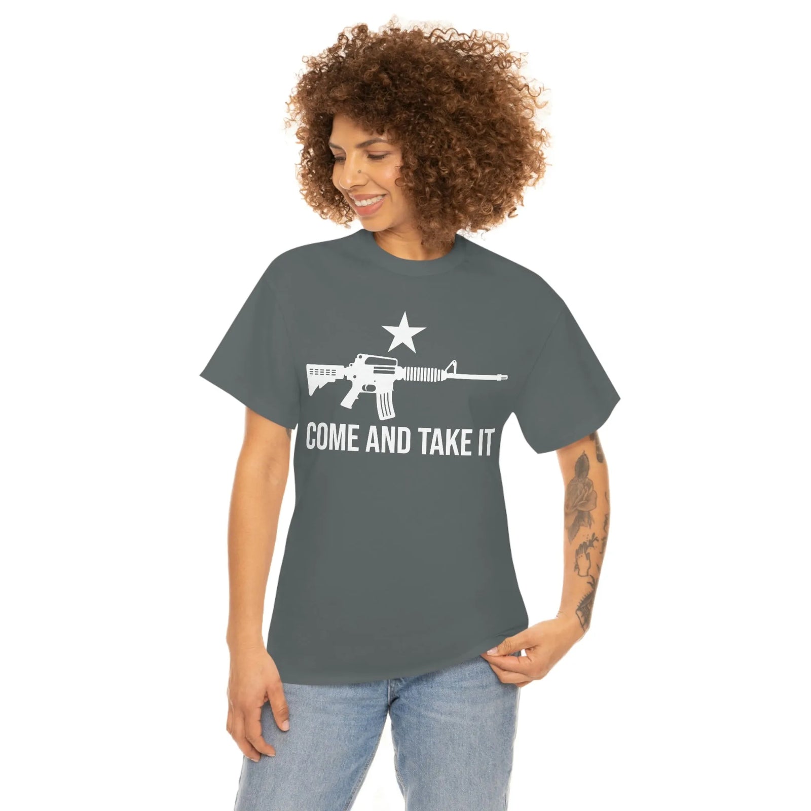 Come and Take It AR15 Chad T-Shirt