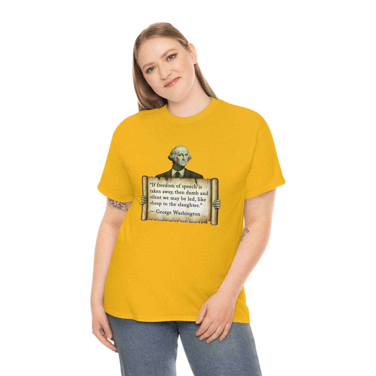 George Washington Freedom of Speech T-Shirt