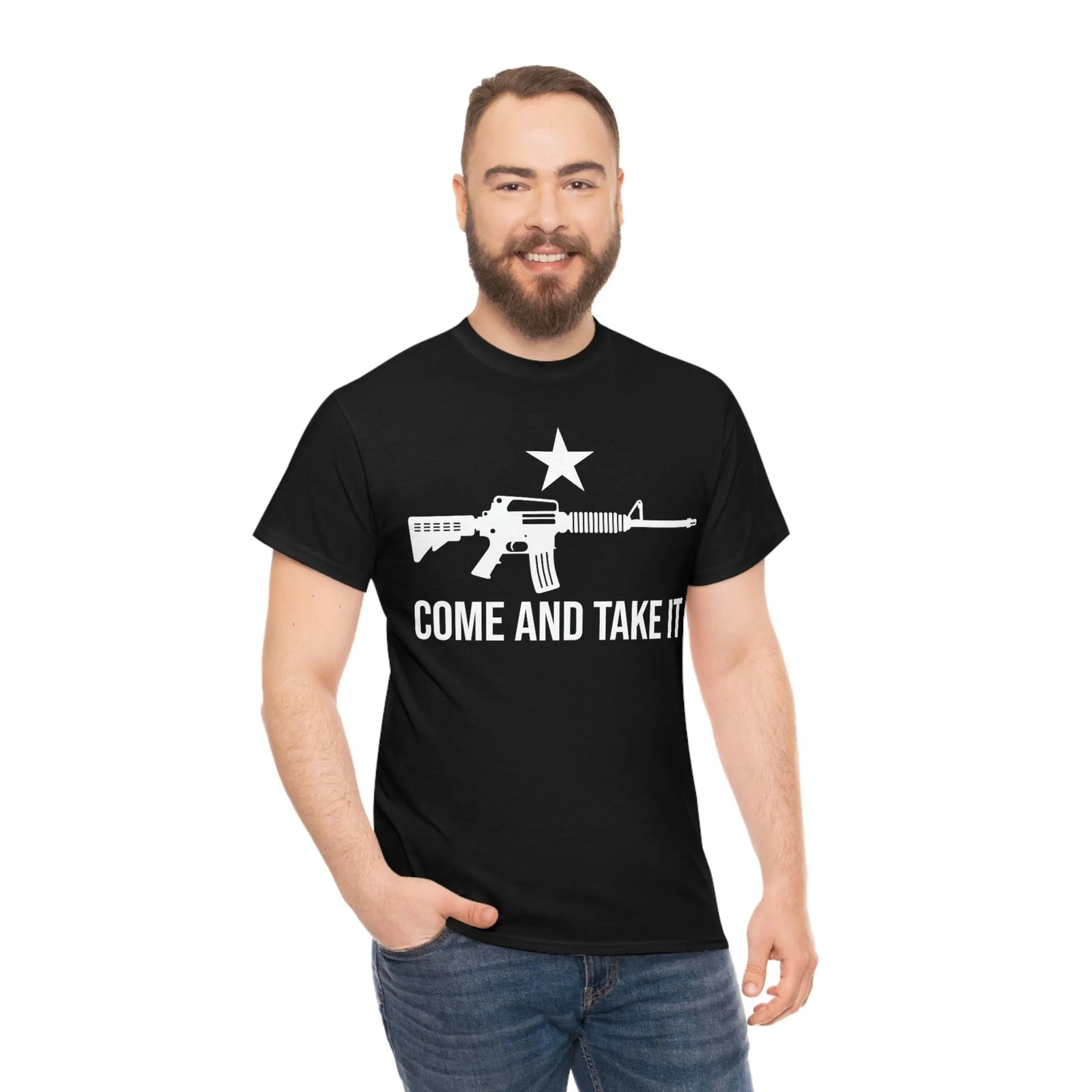 Come and Take It AR15 Chad T-Shirt
