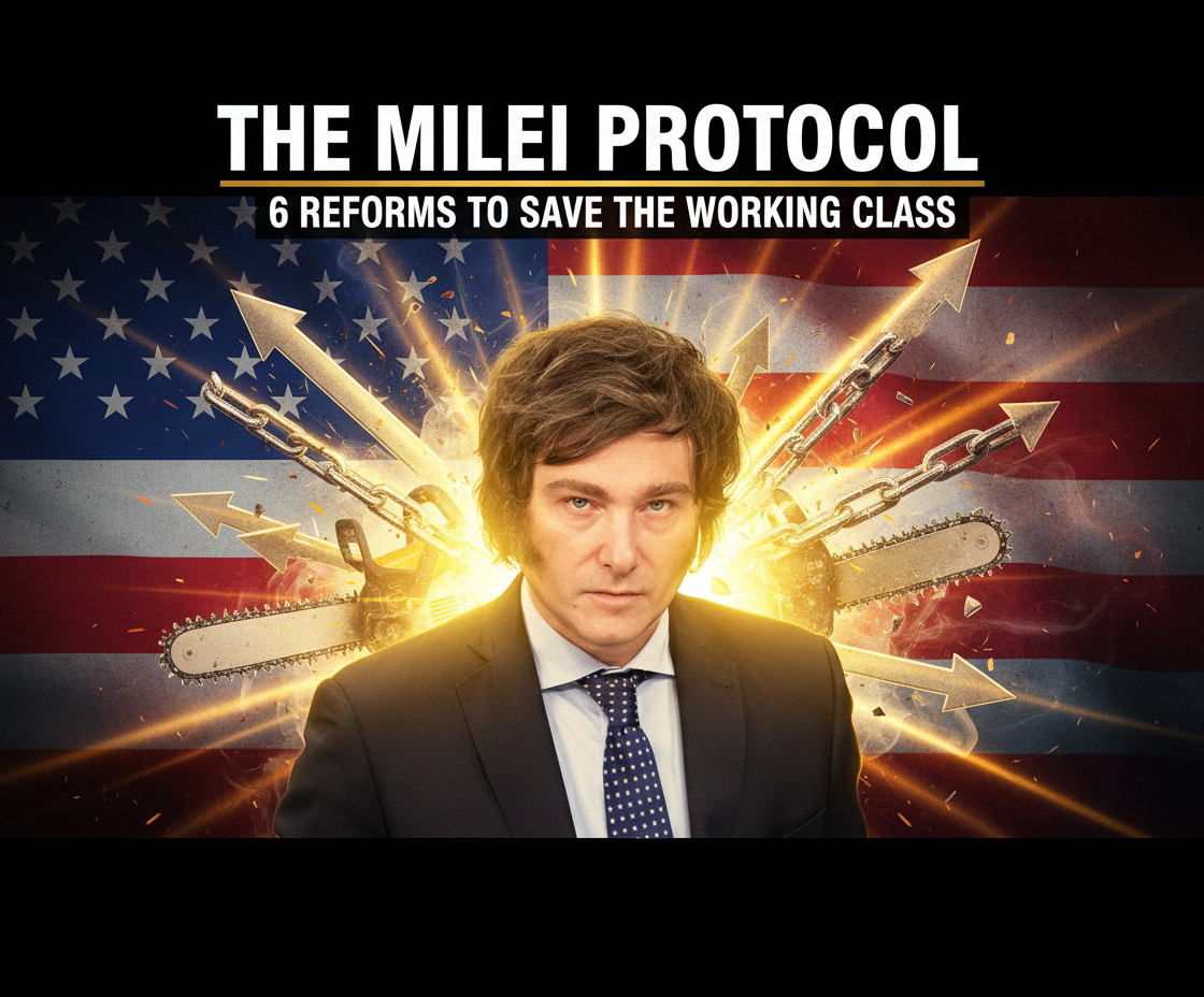 The Javier Milei Protocol: 6 Revolutionary Economic Reforms to Save the American Working Class