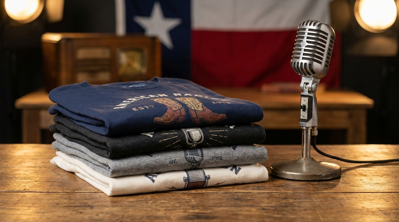 Walton & Johnson T-Shirts — radio show merchandise