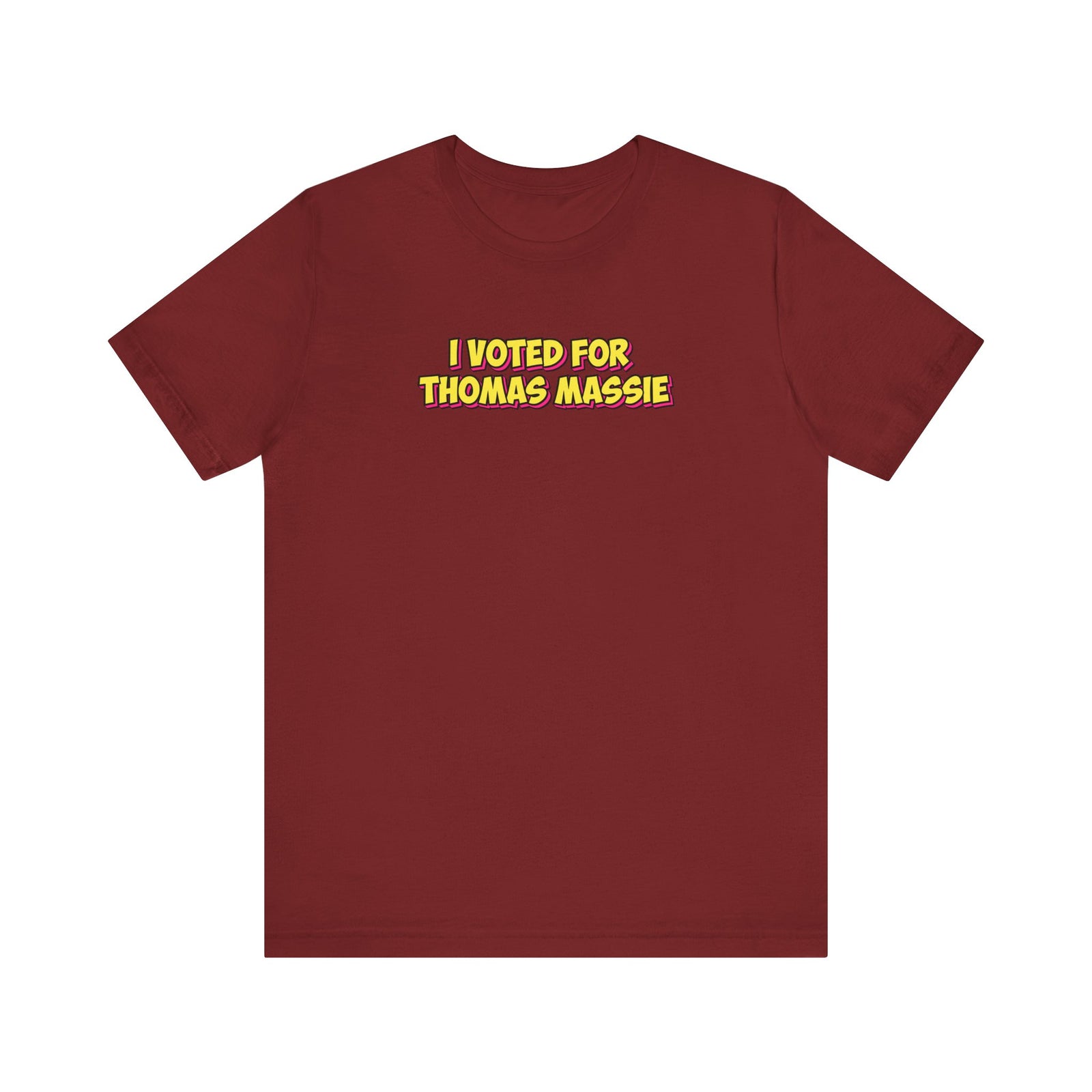 I Voted for Thomas Massie T-Shirt