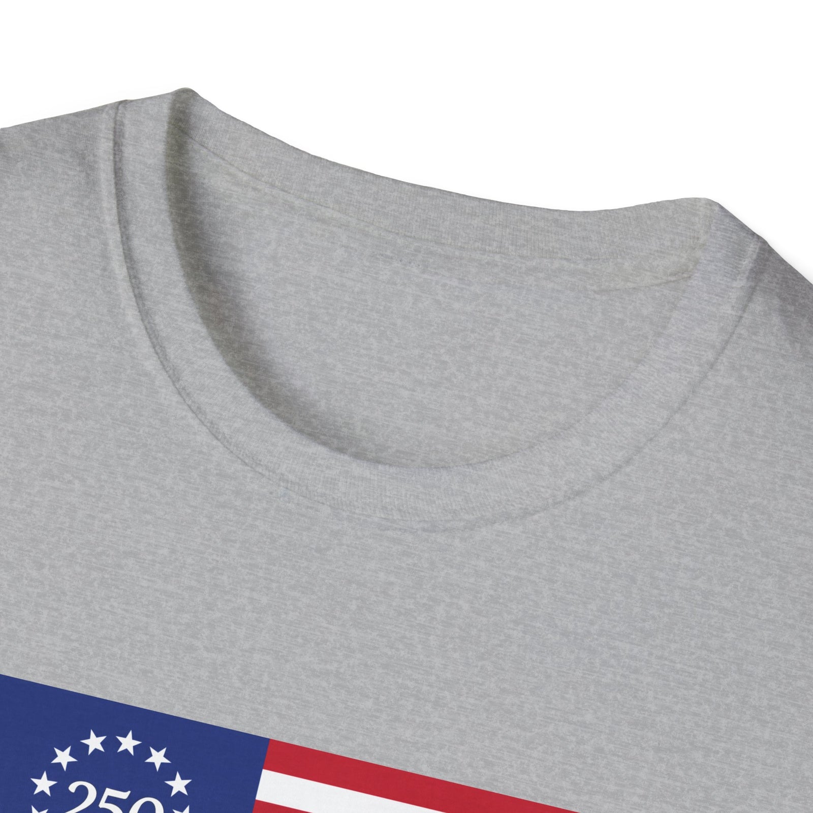 Liberty 250 Flag T-Shirt — Betsy Ross 13-Star Anniversary Tee - 4LibertyShop.com