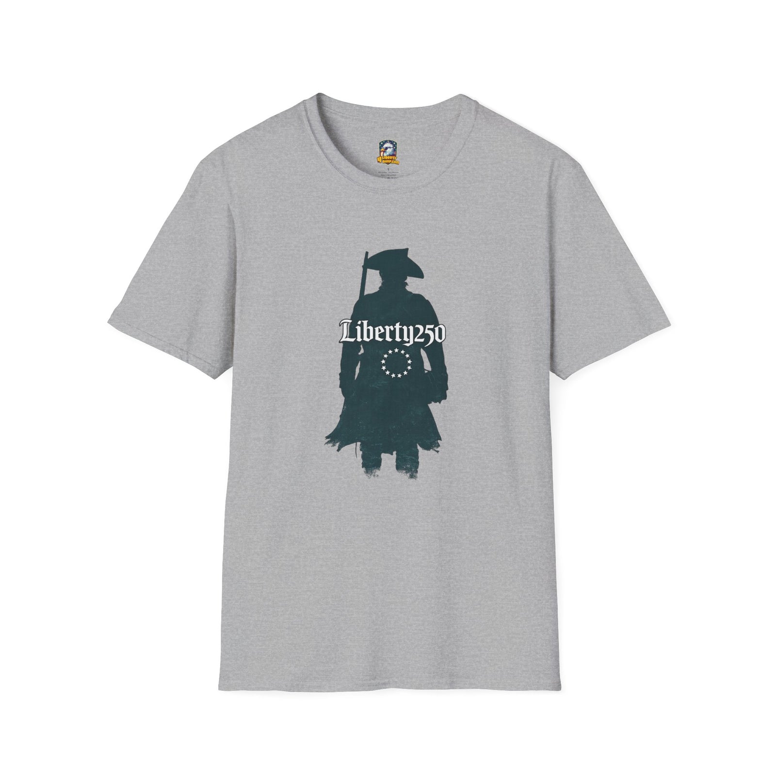 Liberty250 Patriot Silhouette T-Shirt - 4LibertyShop.com