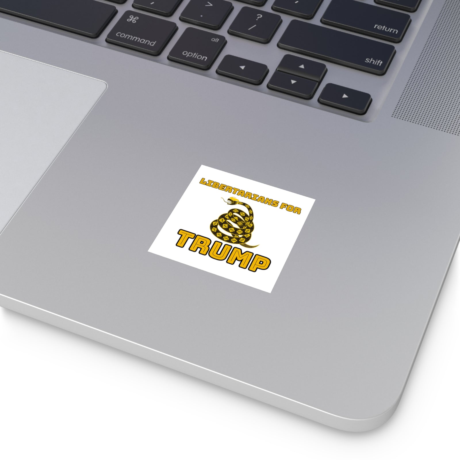 Libertarians for Trump Square Stickers, Indoor\Outdoor