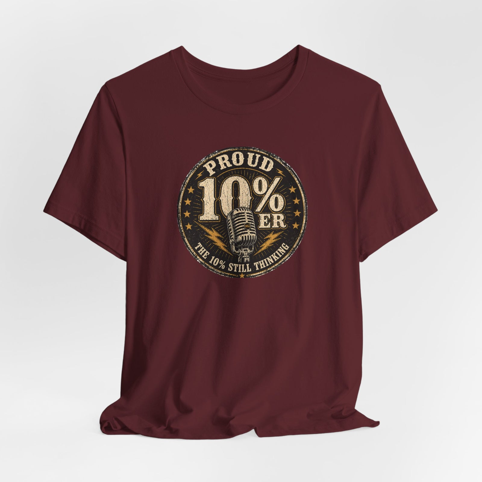 Walton & Johnson: Proud 10%er T-Shirt - 4LibertyShop.com