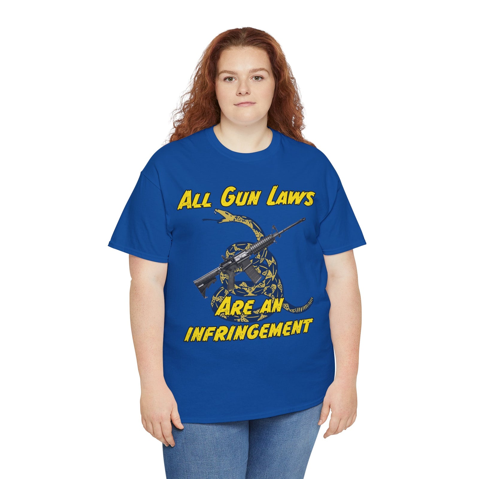 Judge Nap: All Gun Rights Are Infringements AR15 Gadsden T-Shirt