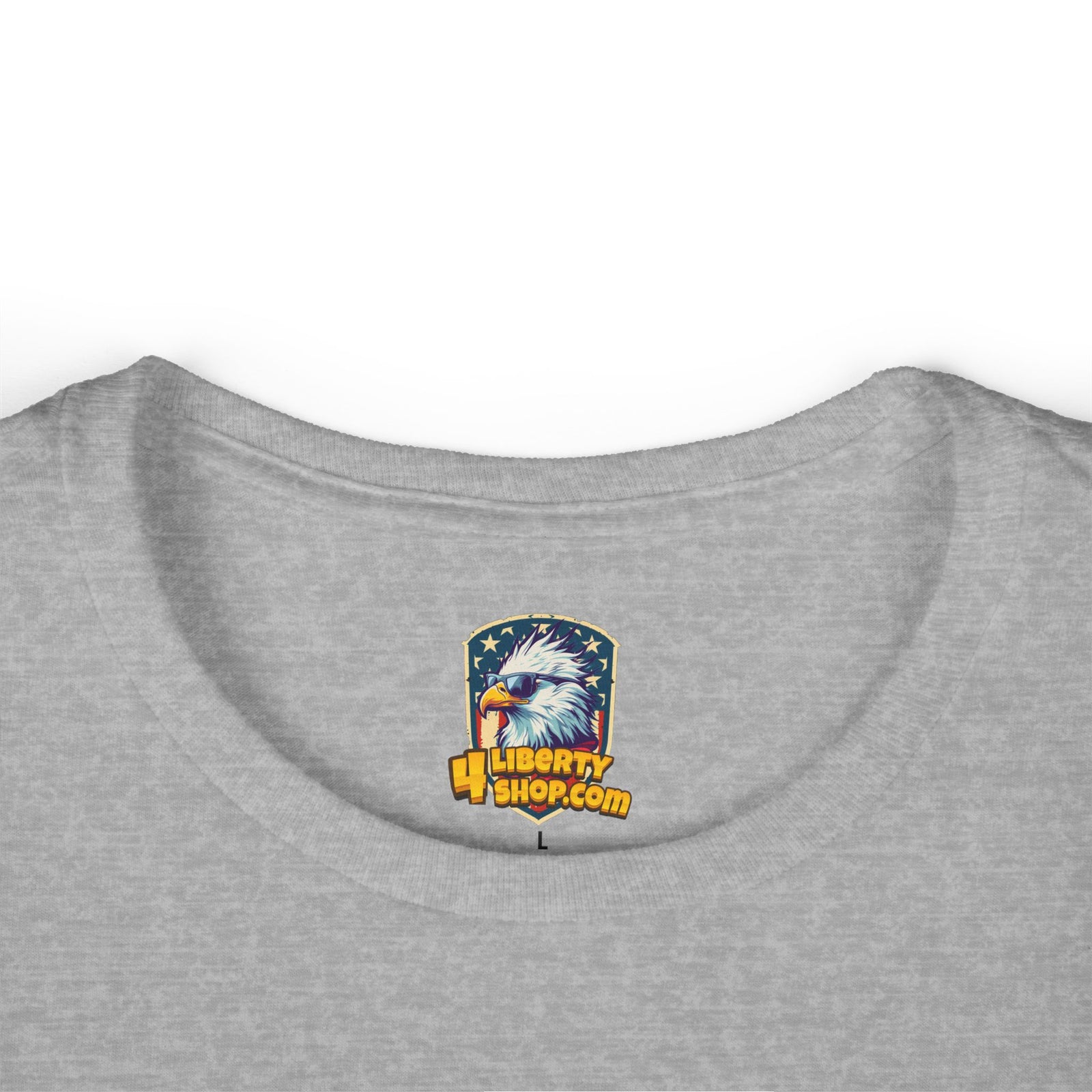 Spread Liberty Like Wildflowers Women's Tee — Liberty Bell Floral Graphic Shirt - 4LibertyShop.com