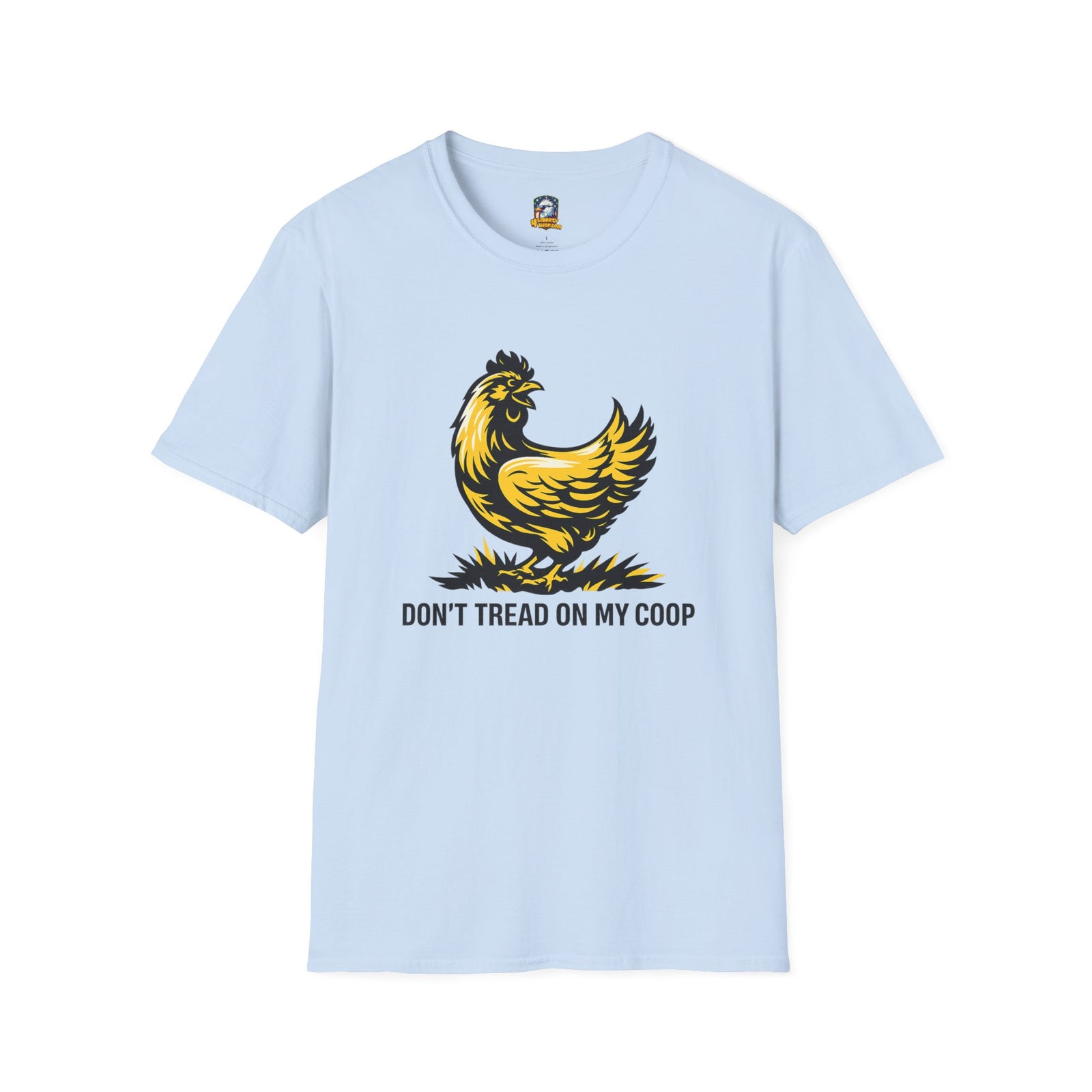Don’t Tread On My Coop T-Shirt — Funny Chicken Farm Tee for Farmers & Backyard Poultry Keepers