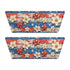 Patriotic Floral Slide Sandals — Women's Removable-Strap Summer Slides - 4LibertyShop.com
