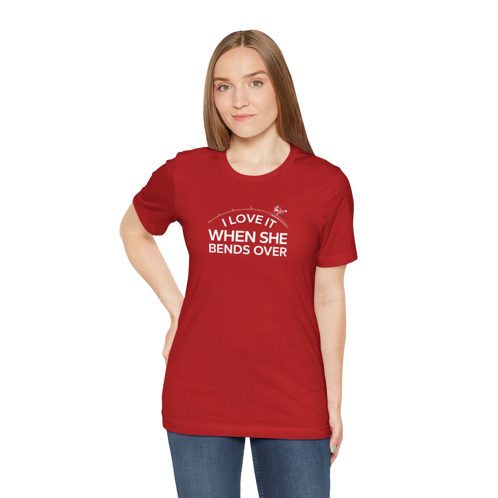 Walton & Johnson: Love It When She Bends Over T-Shirt - 4LibertyShop.com