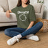 Liberty250 T-Shirt — Vintage Betsy Ross Star Circle Patriotic Tee - 4LibertyShop.com