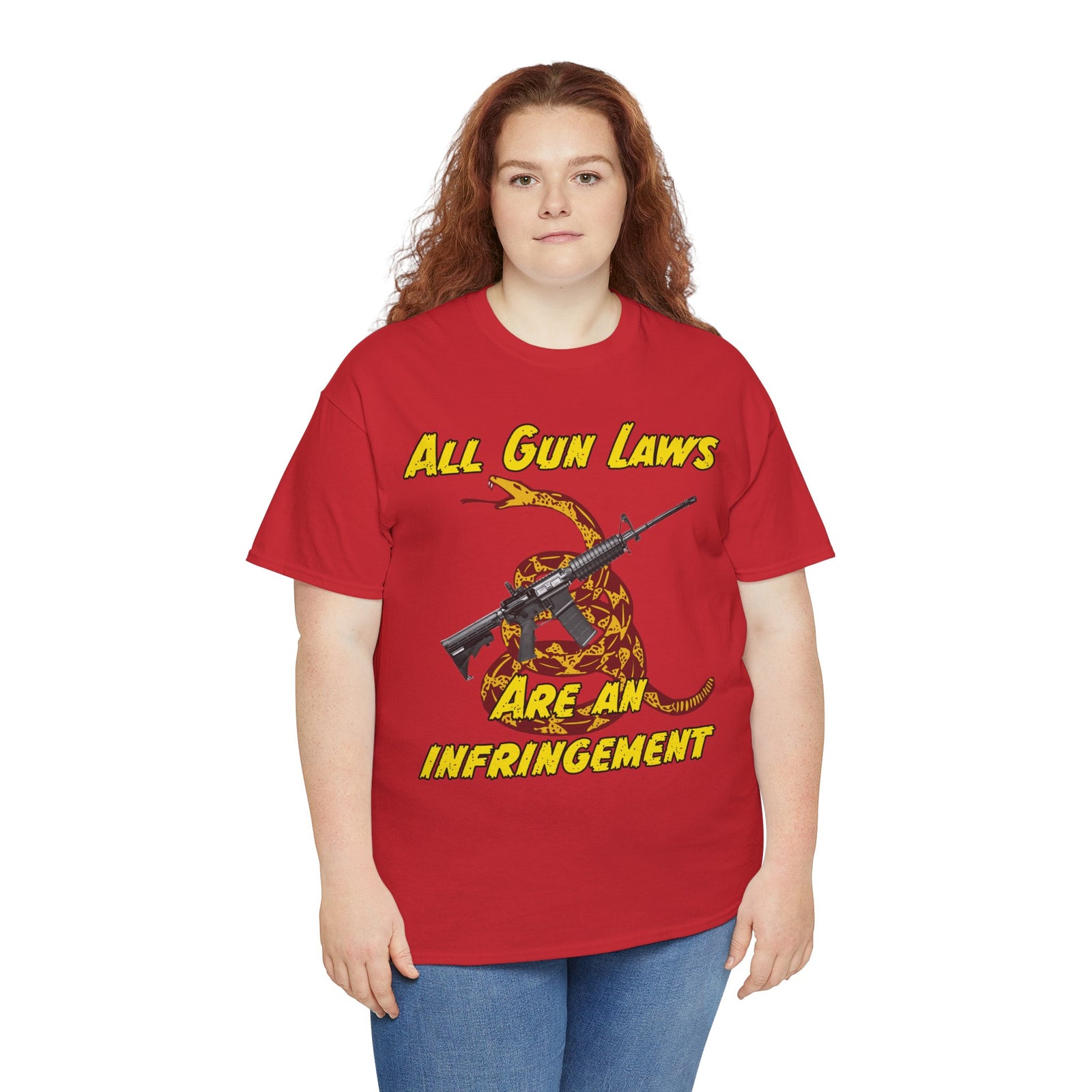 Judge Nap: All Gun Rights Are Infringements AR15 Gadsden T-Shirt