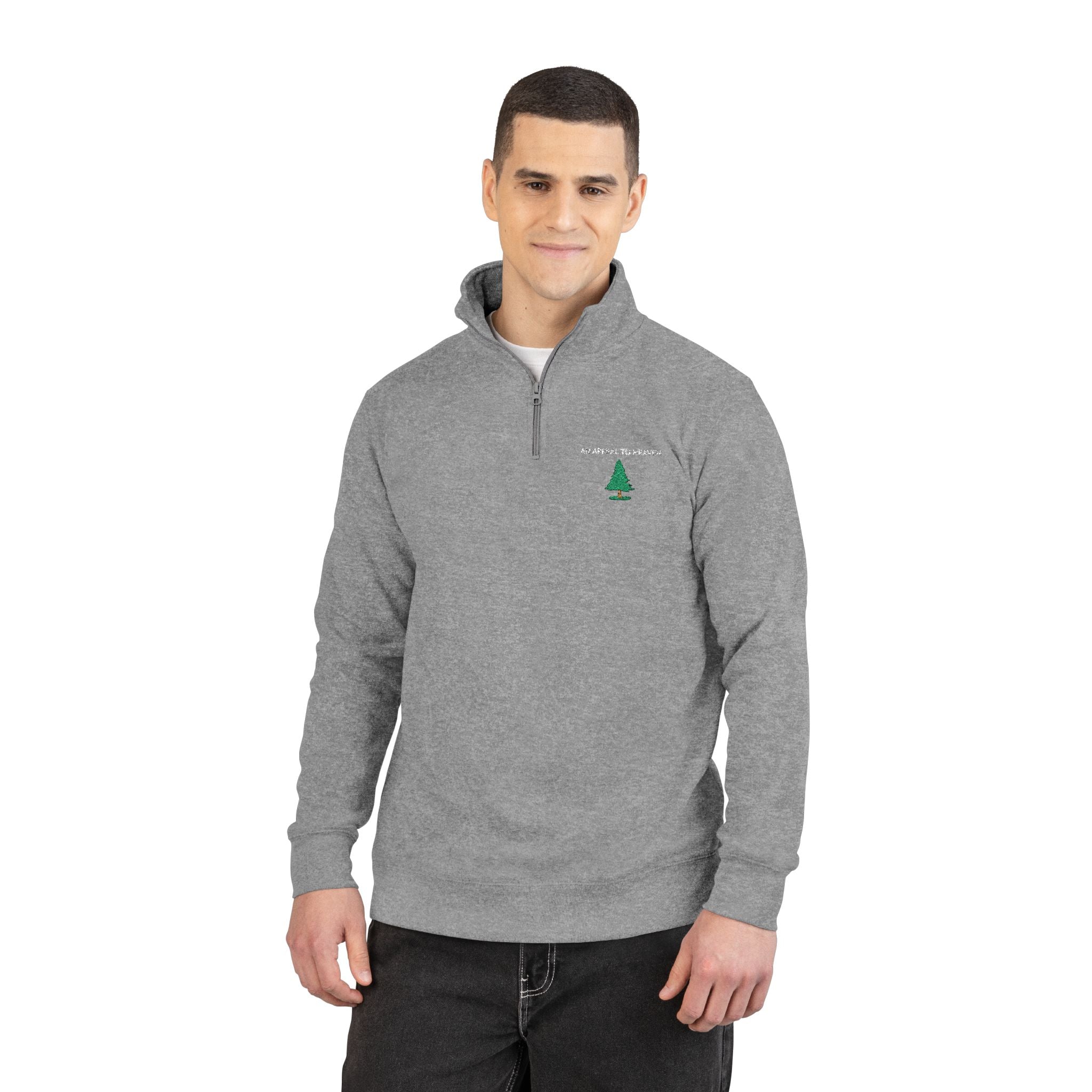 An Appeal To Heaven Embroidered Fleece Pullover