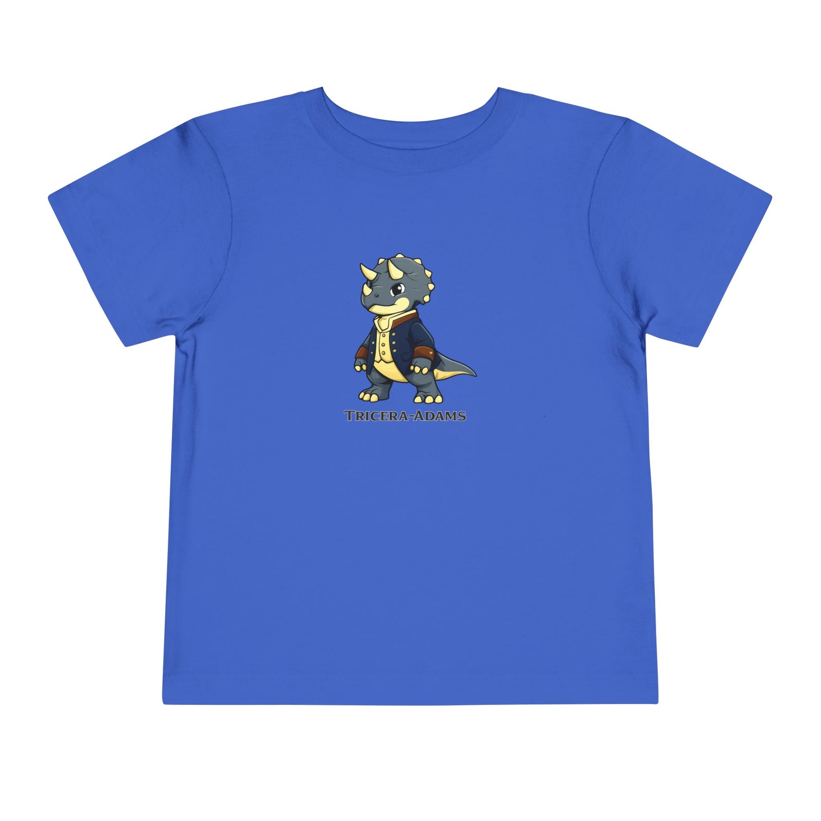 Founding Dinos – Tricera-Adams Toddler Tee - 4LibertyShop.com