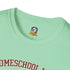 Homeschool Workshop — Homeschool Mom T-Shirt — Eagle Graphic Tee for Proud Homeschooling Moms