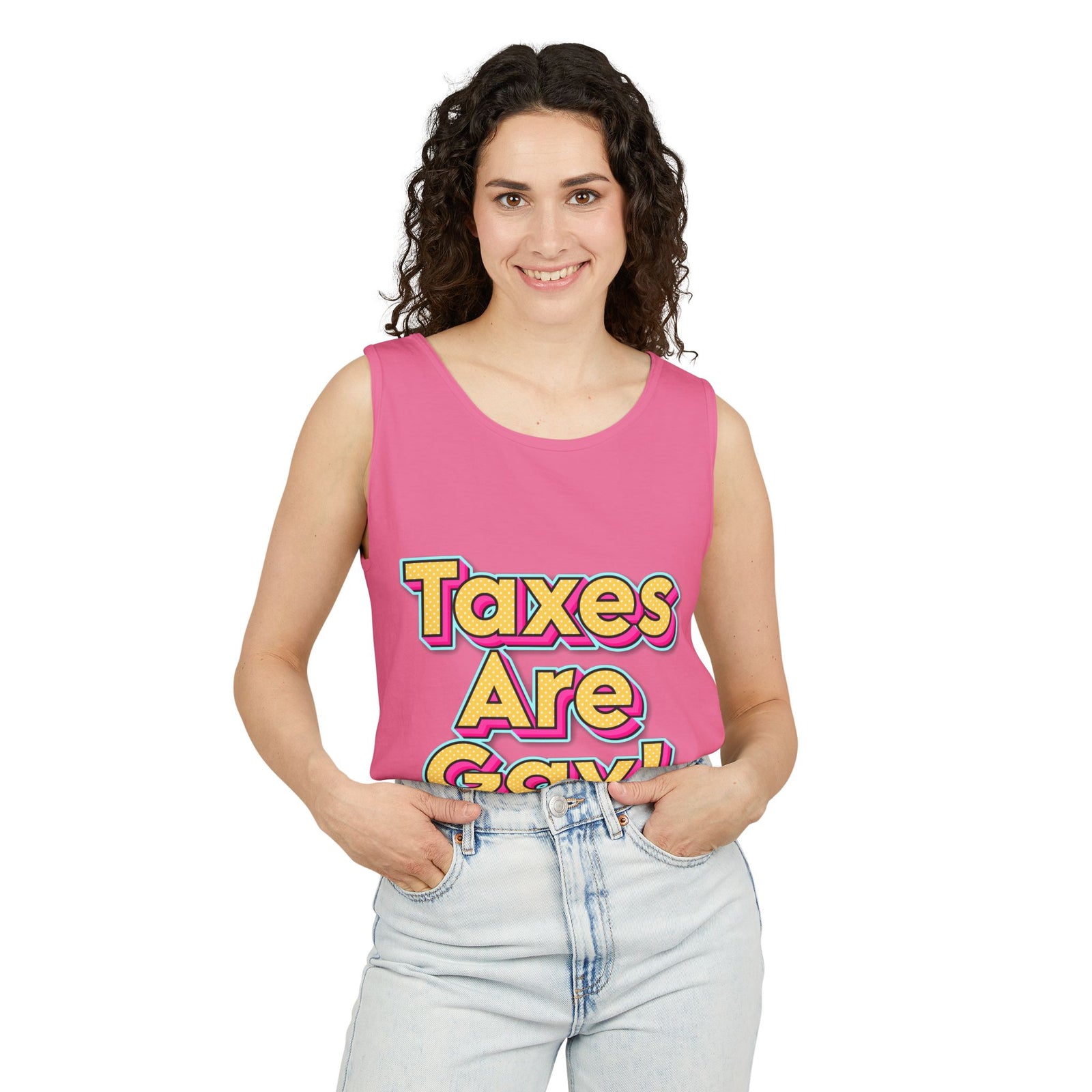 Walton & Johnson Taxes are Gay Tank Top