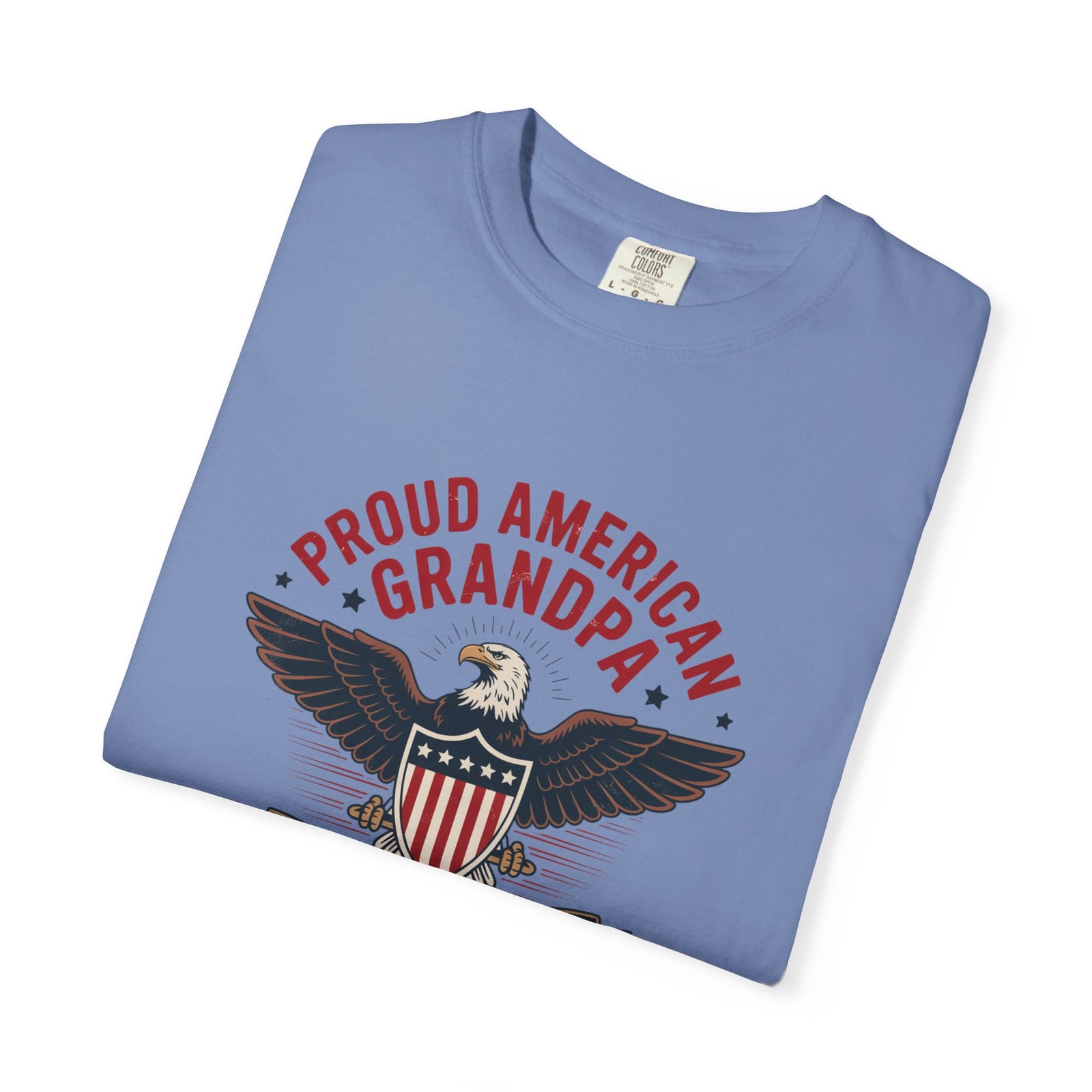 Patriotic American Grandpa T-Shirt