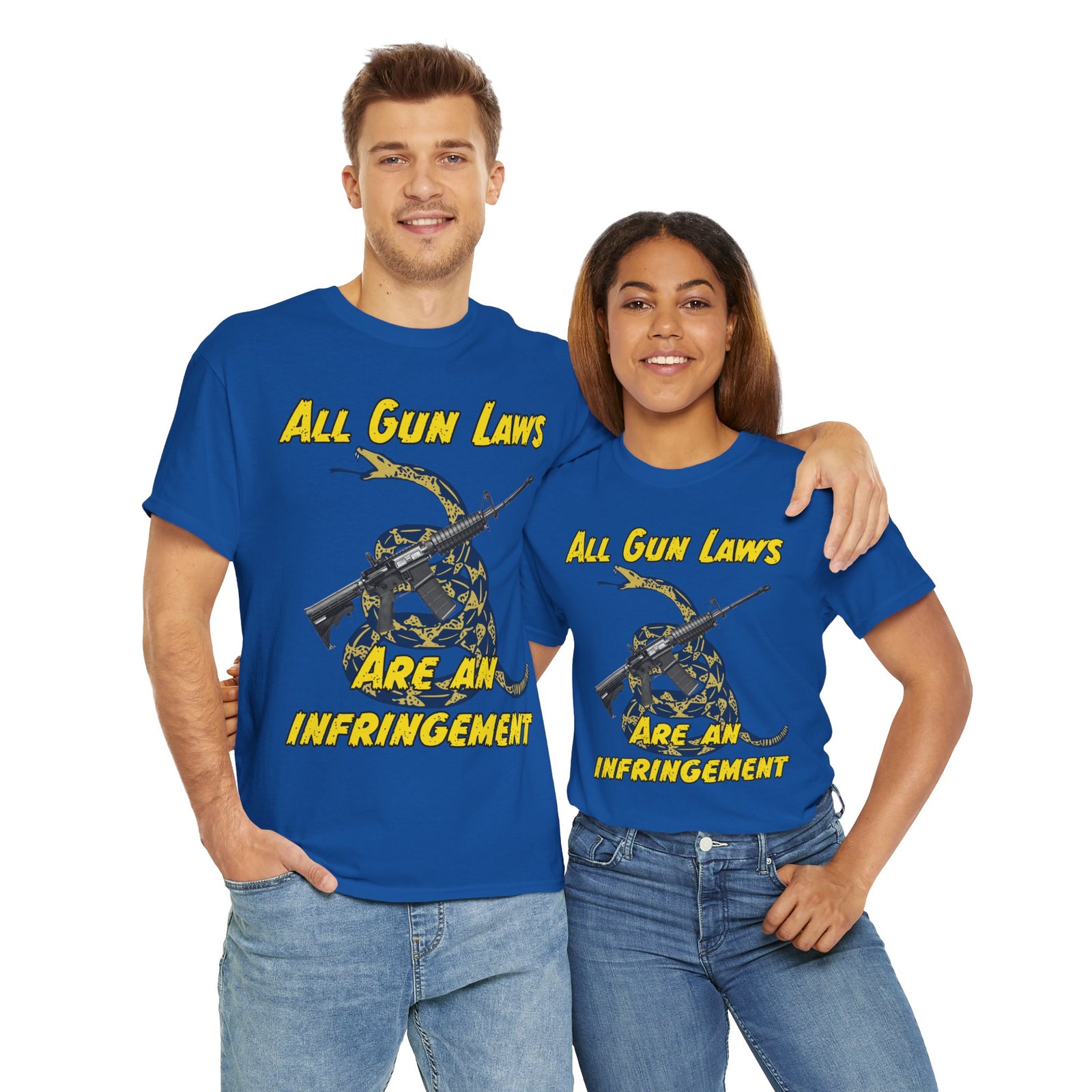 Judge Nap: All Gun Rights Are Infringements AR15 Gadsden T-Shirt