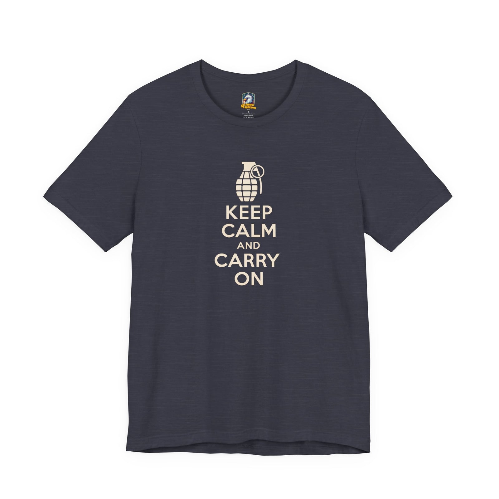 Keep Calm and Carry On T-Shirt - 4LibertyShop.com