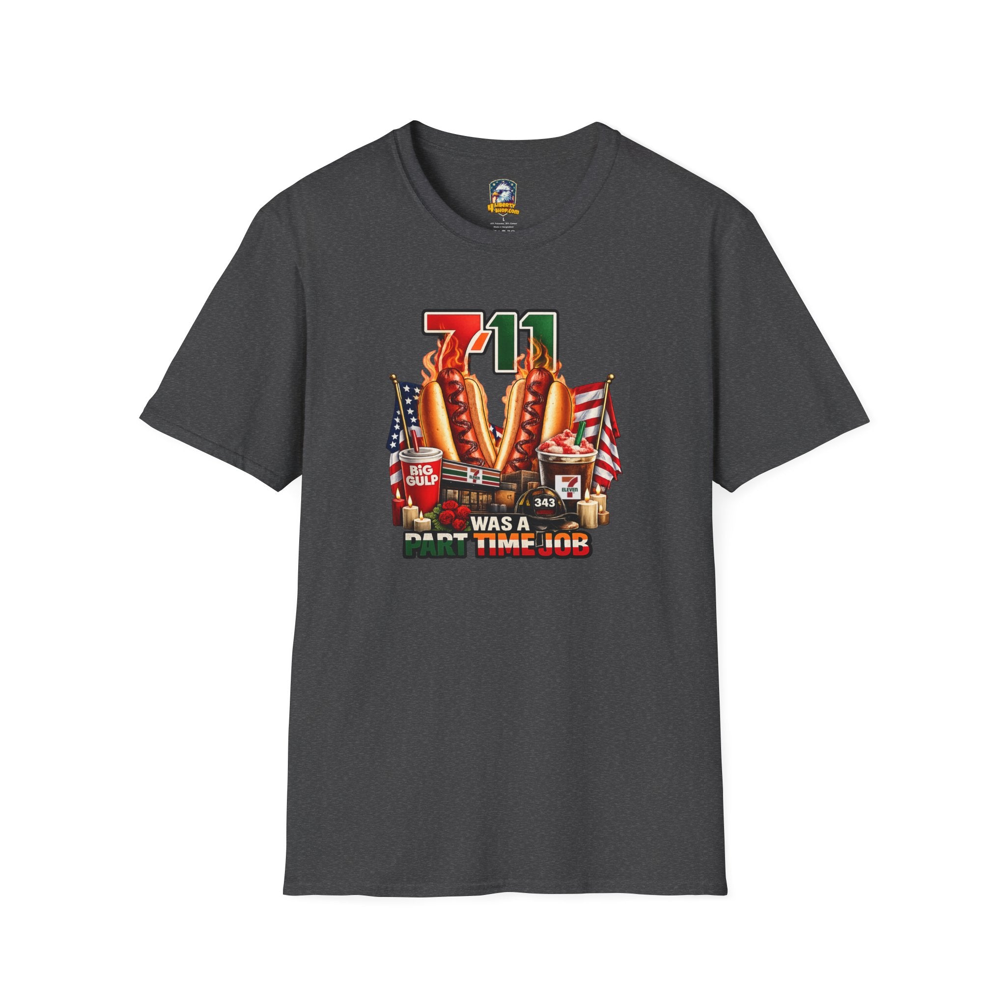 7-11 Was a Part Time Job T-Shirt — Retro Convenience Store Nostalgia Tee