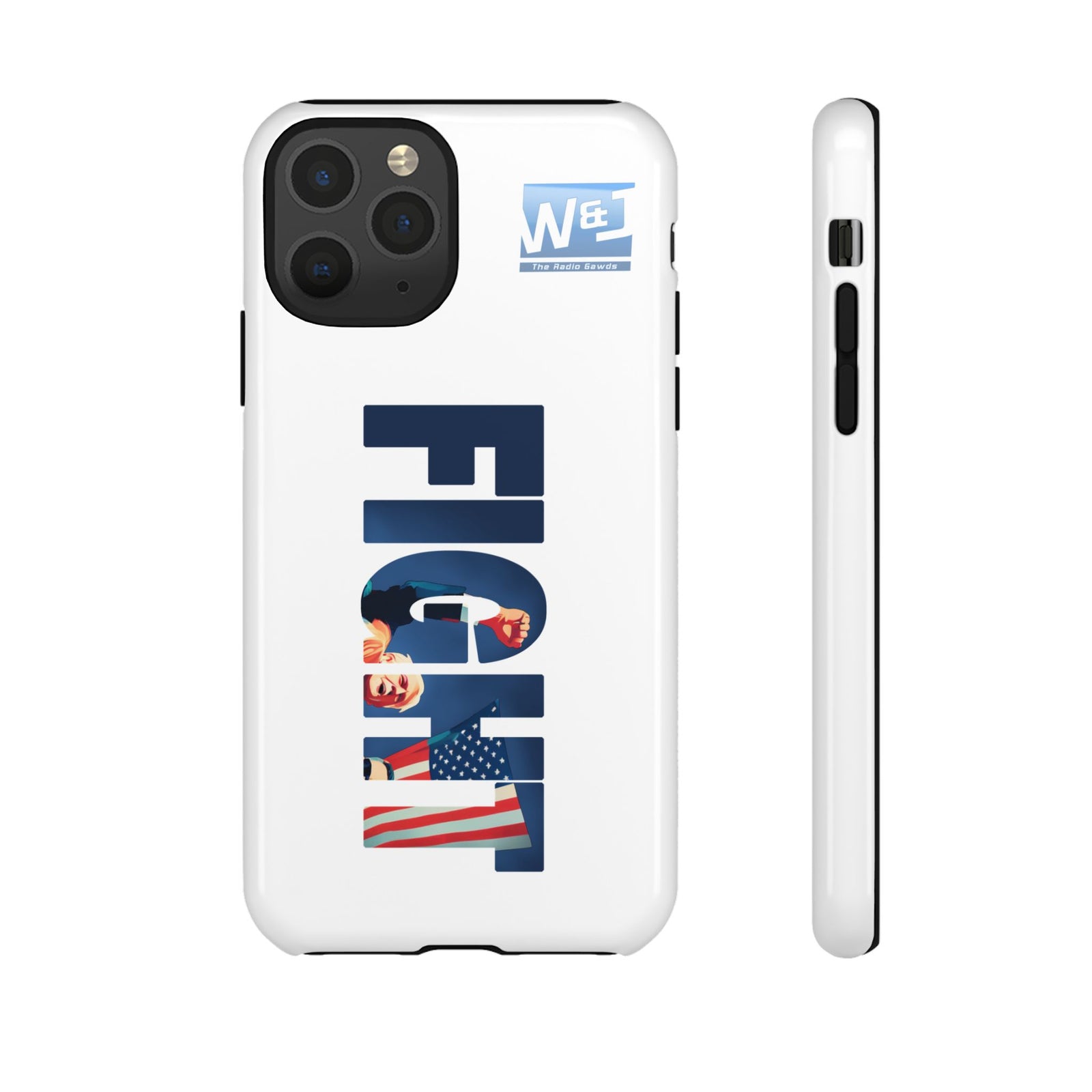 Walton & Johnson - Trump Fight Phone Case