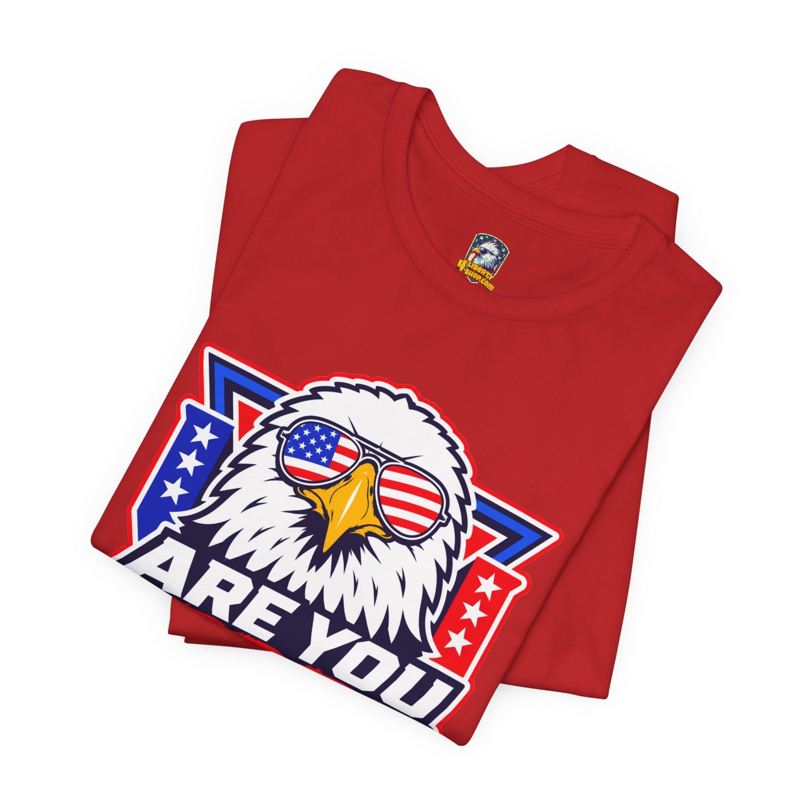 Are You Free Tonight? Eagle Patriotic T-Shirt - 4LibertyShop.com
