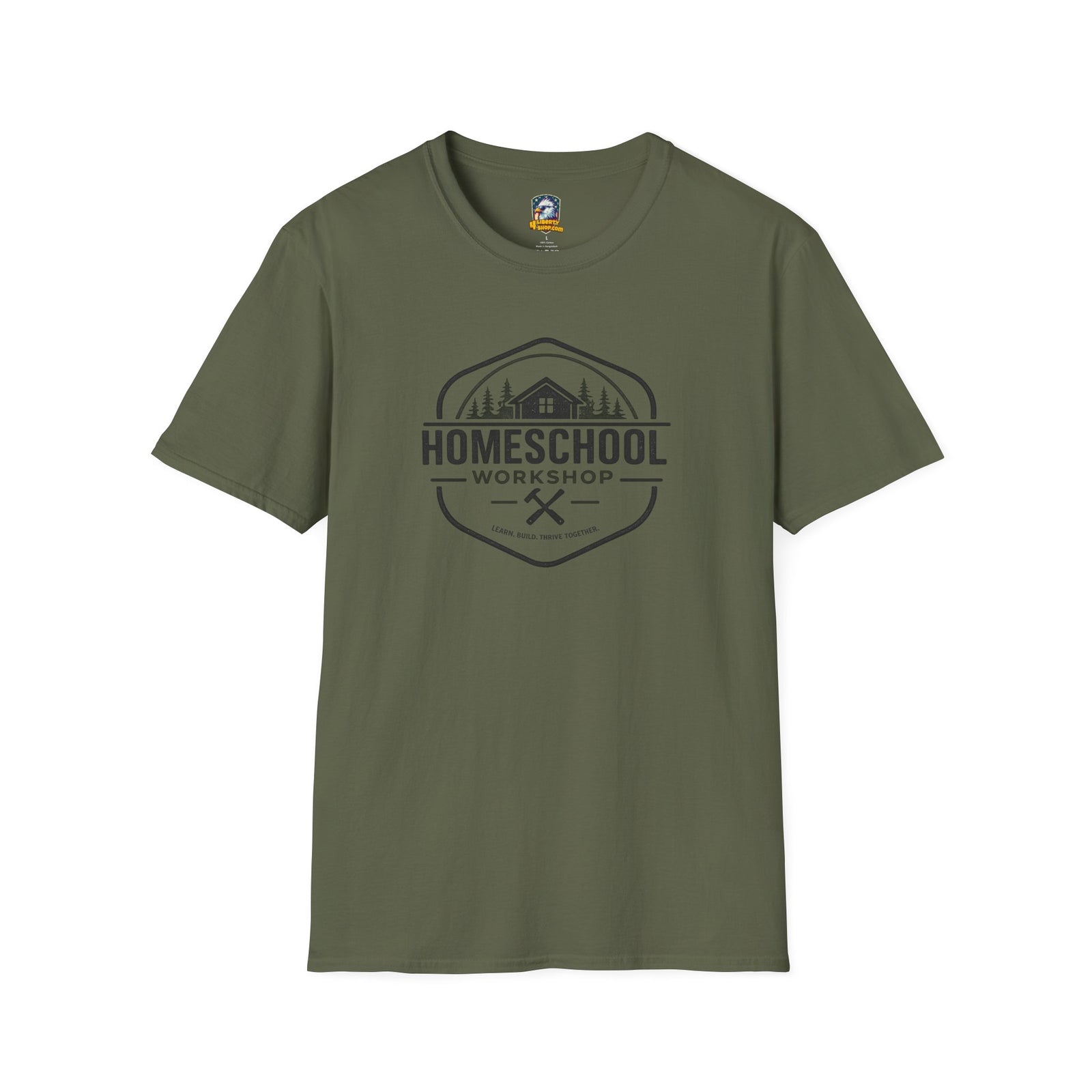 Homeschool Workshop: The Workshop T-Shirt - 4LibertyShop.com