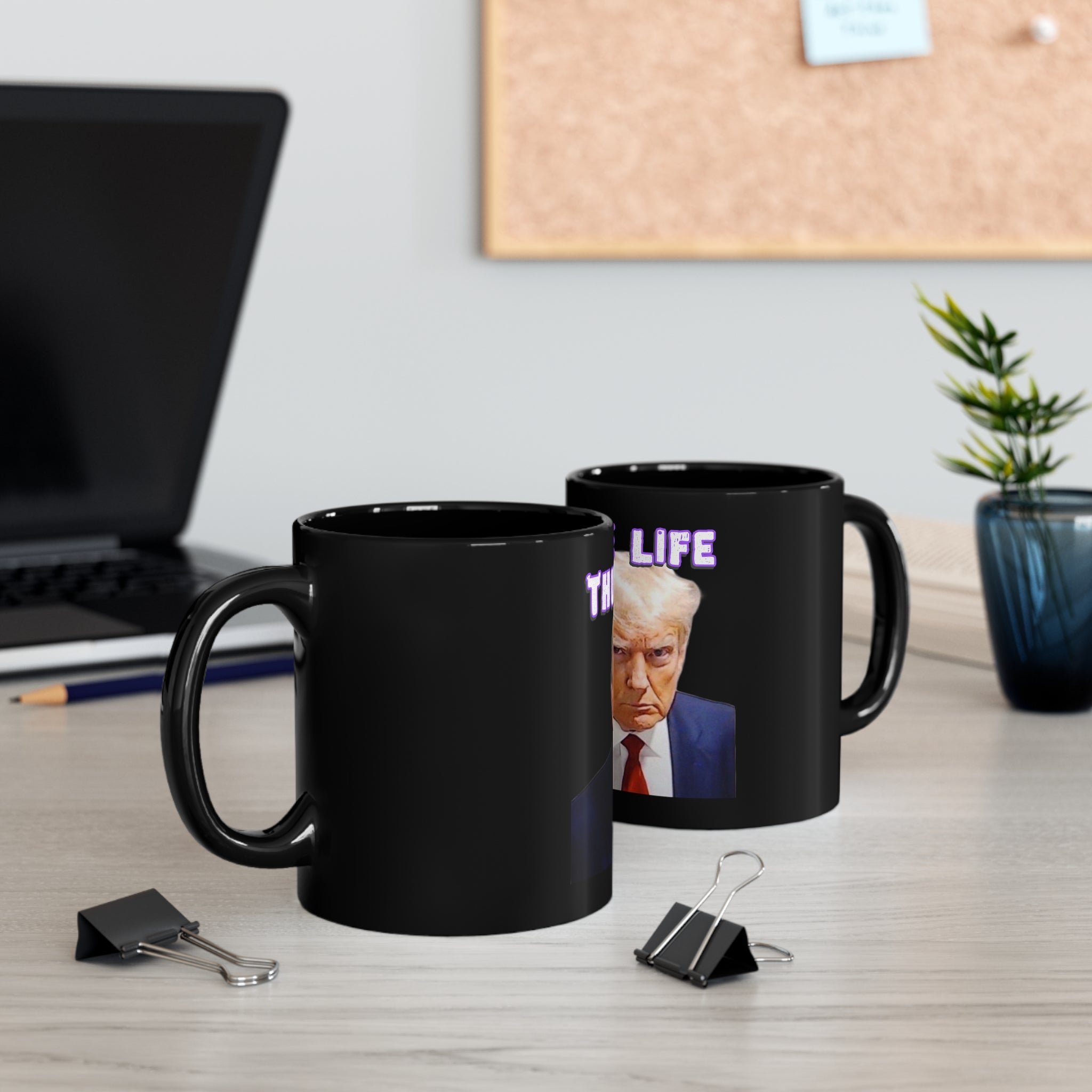 Donald Trump Thug Life Coffee Mug