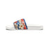 Patriotic Floral Slide Sandals — Women's Removable-Strap Summer Slides - 4LibertyShop.com