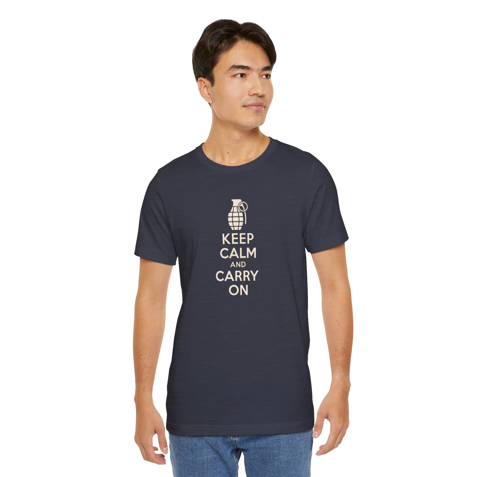 Keep Calm and Carry On T-Shirt - 4LibertyShop.com