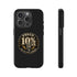Walton & Johnson: Proud 10%er Phone Case - 4LibertyShop.com